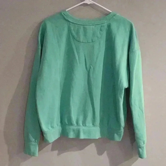 Universal Thread light green cotton/poly crew neck sweatshirt women's Xlarge - Picture 3 of 3
